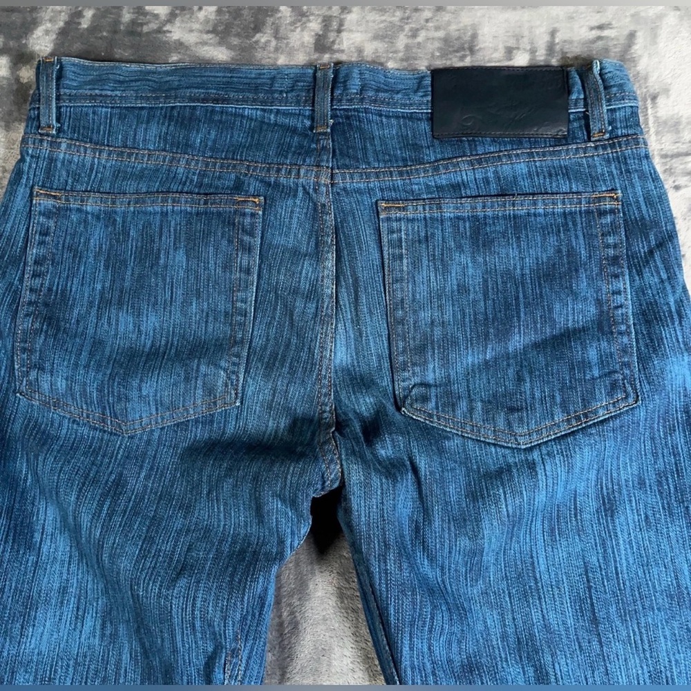 Naked & Famous Jeans Mens 34 Blue Selvedge Denim Weird Guy Big Slub Japan - Picture 12 of 14